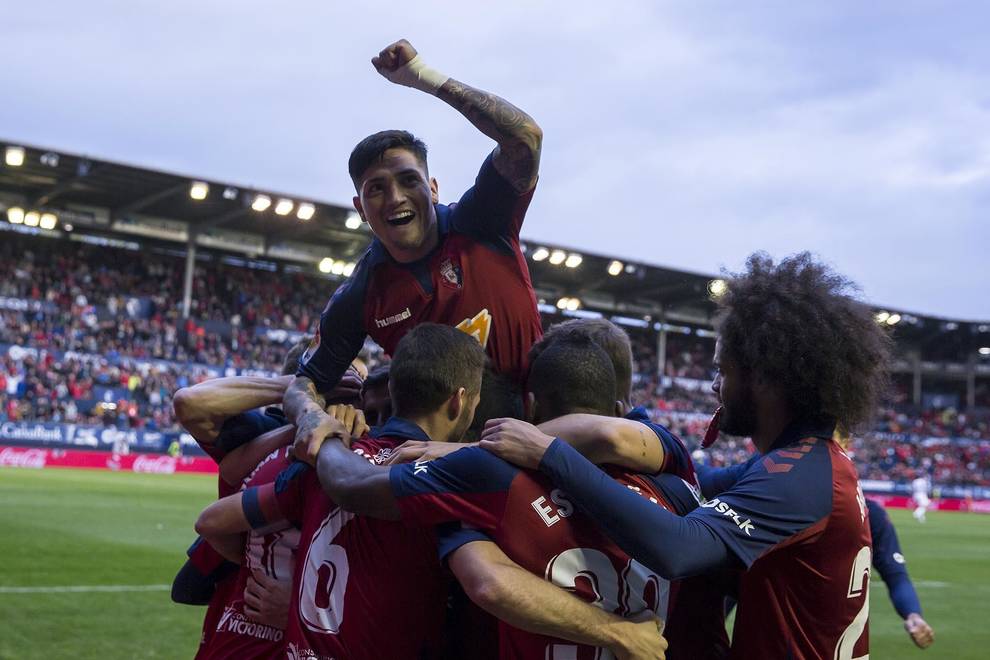 Los números de la semana fantástica de Osasuna