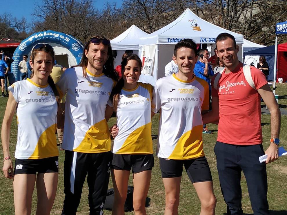 Oro y bronce para el Grupompleo Pamplona Atlético en el Nacional