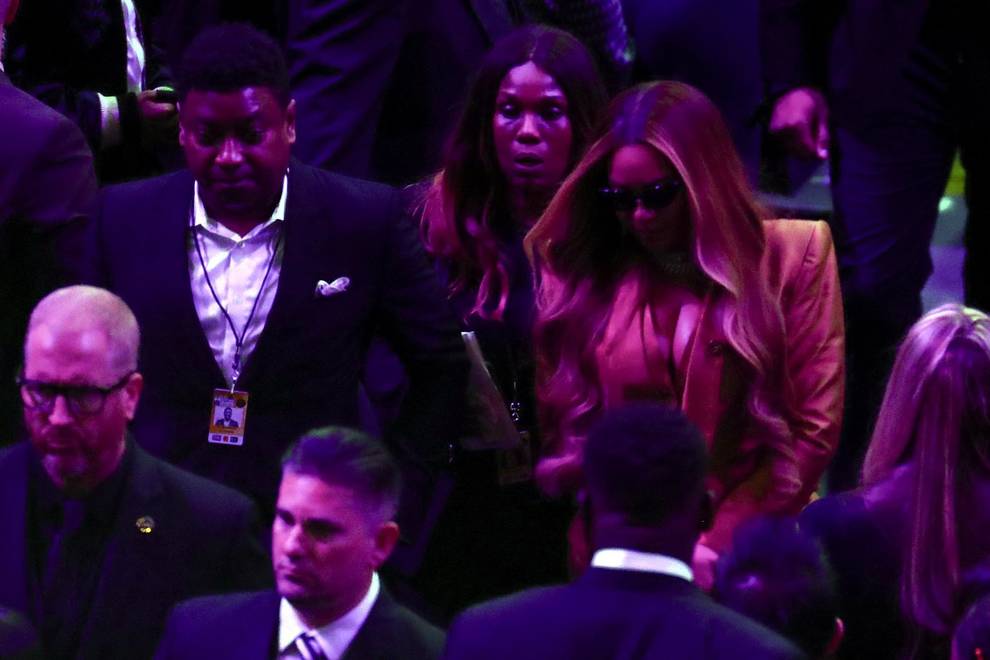 Fotos del funeral de Kobe Bryant en Los Ángeles Diario de Navarra