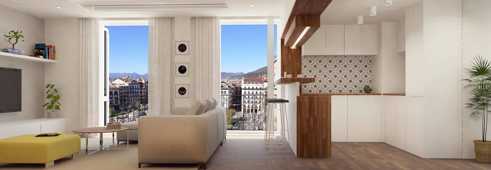 A la venta proyecto actual y exclusivo en pleno corazón de Pamplona