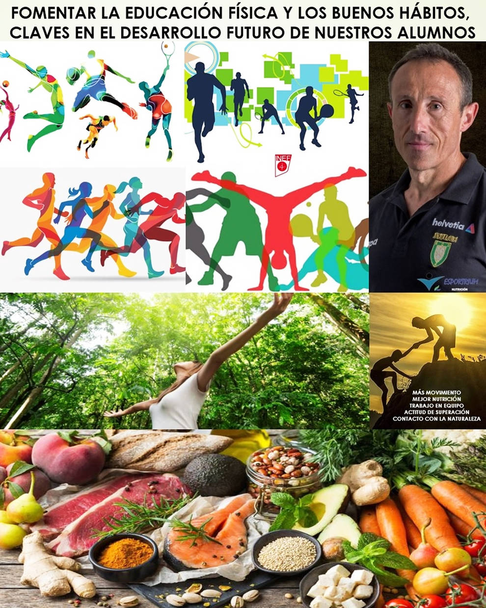 La educación física y la educación nutricional: claves en el desarrollo futuro de nuestros alumnos