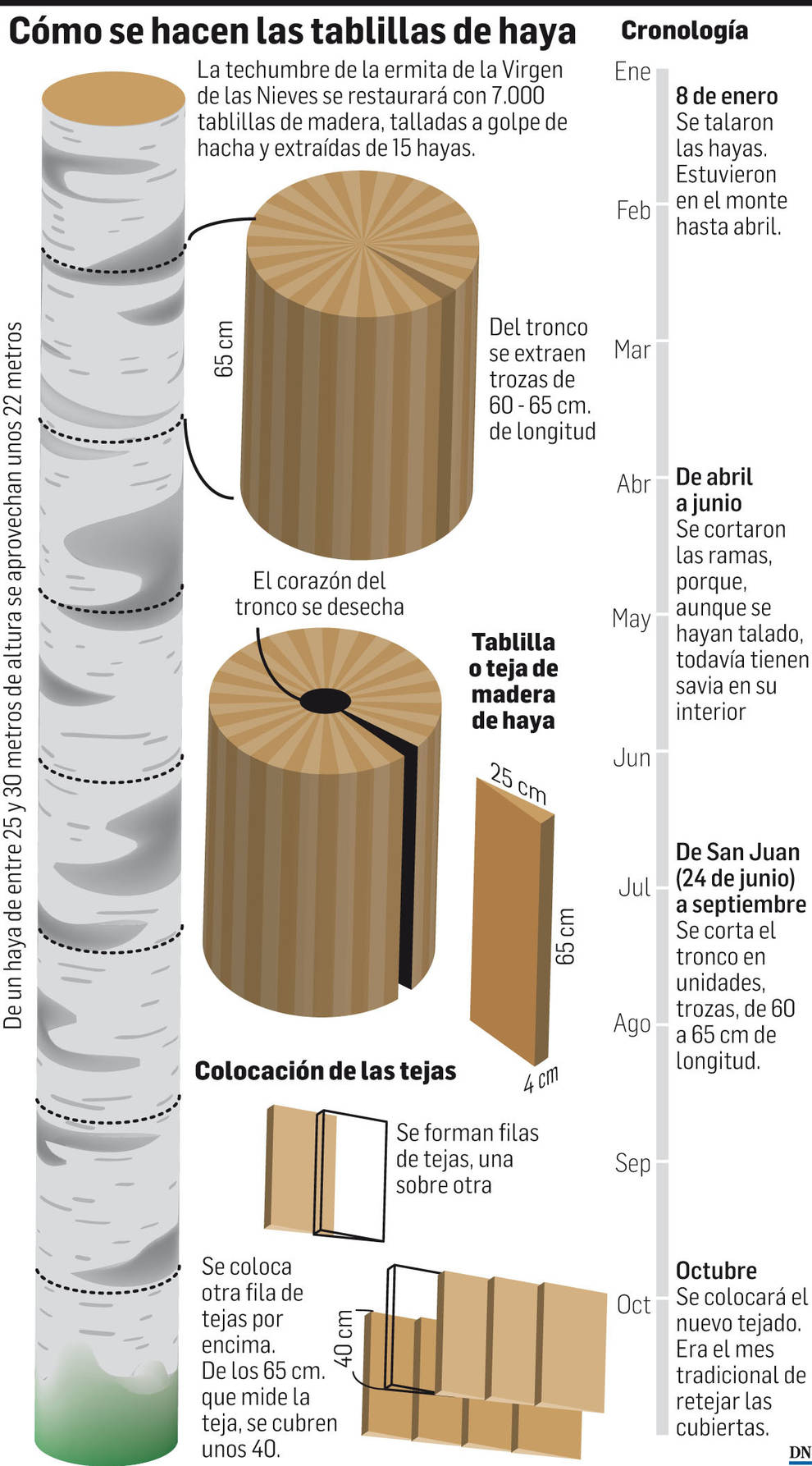 Tala, talla y tejas
