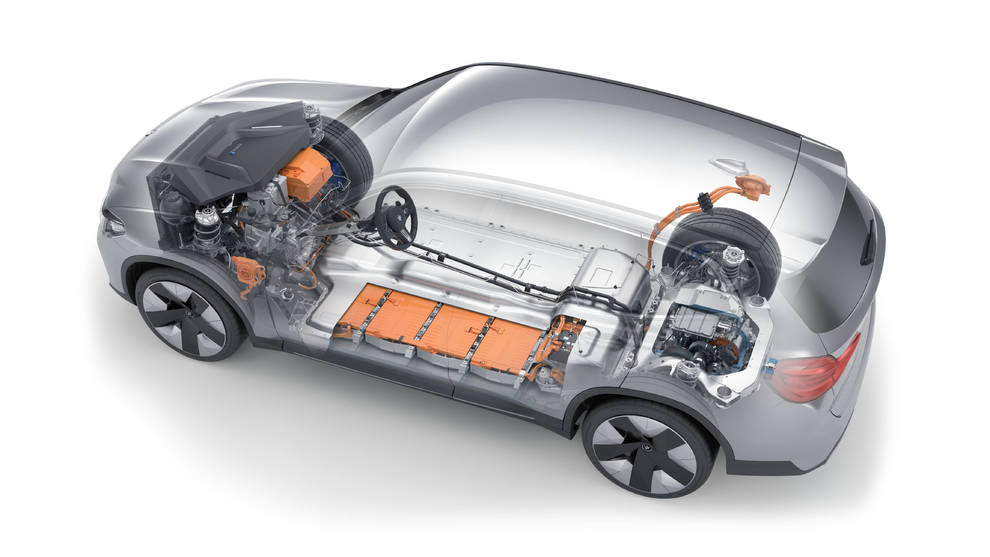BMW iX3 baterías