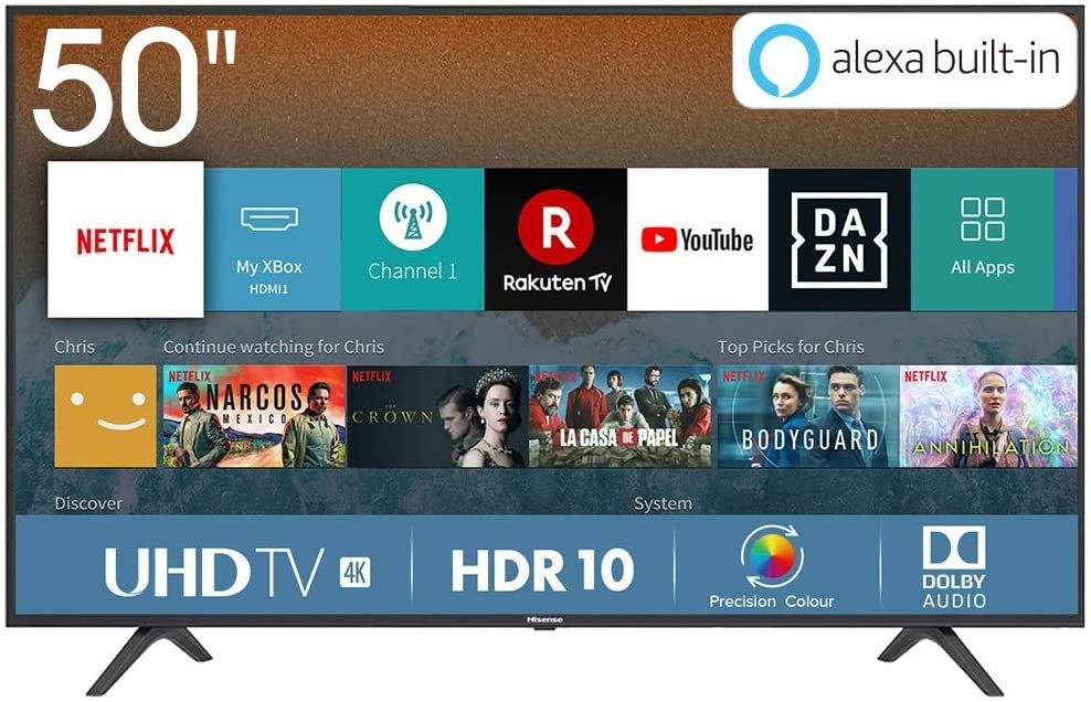Smart TV Hisense H50BE7000