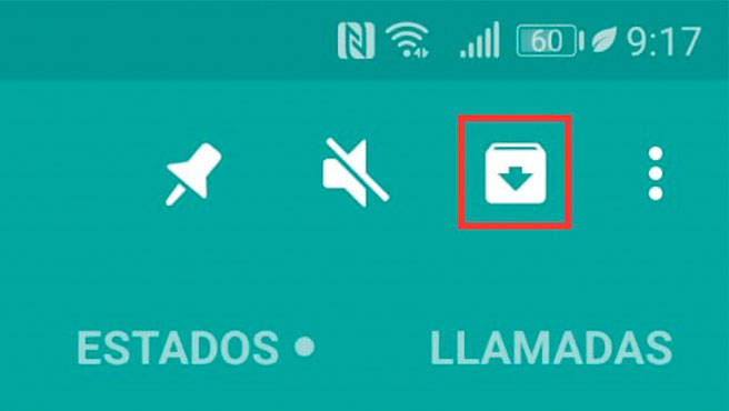 Imagen de la interfaz de WhatsApp