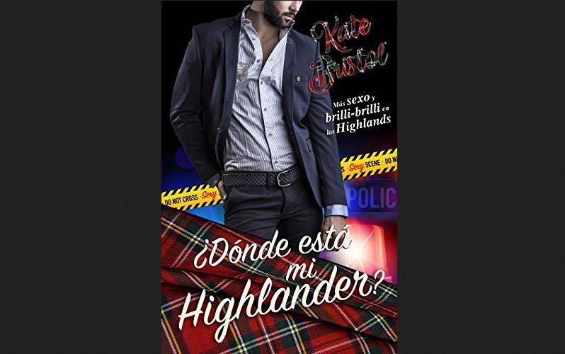 Cubierta de la novela Dónde está mi highlander