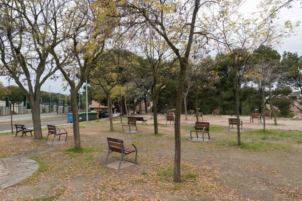 Tudela crea espacios al aire libre para los usuarios de sus residencias