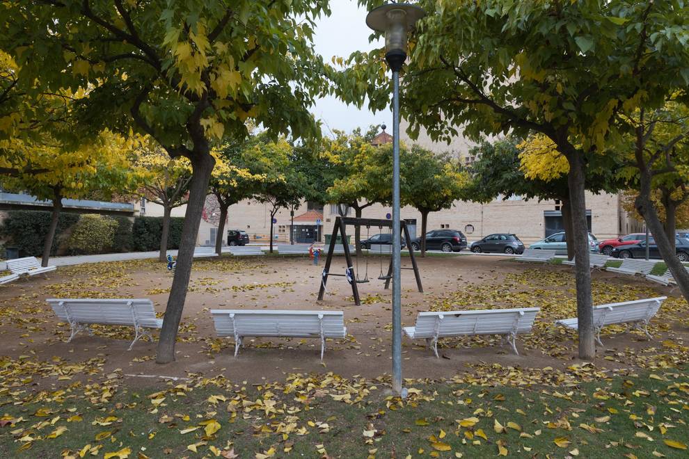 Tudela crea espacios al aire libre para los usuarios de sus residencias