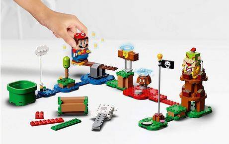 Imagen del juego de LEGO de Super Mario Bros