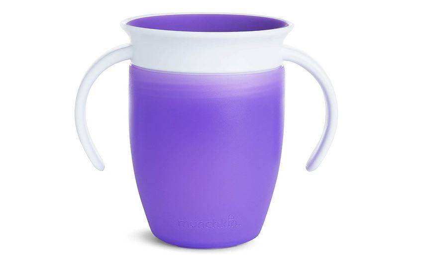 Imagen de un vaso antiderrames para bebé