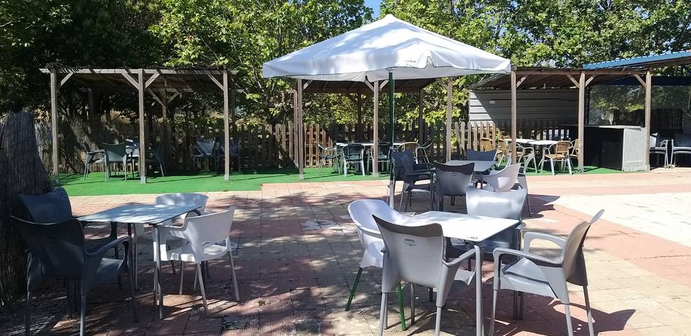 Terraza del bar Kirol