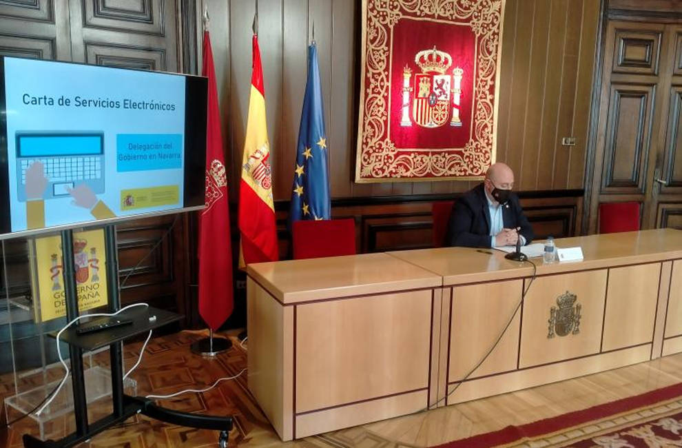 La Carta de Servicios Electrónicos de la Delegación del Gobierno facilita 62 trámites