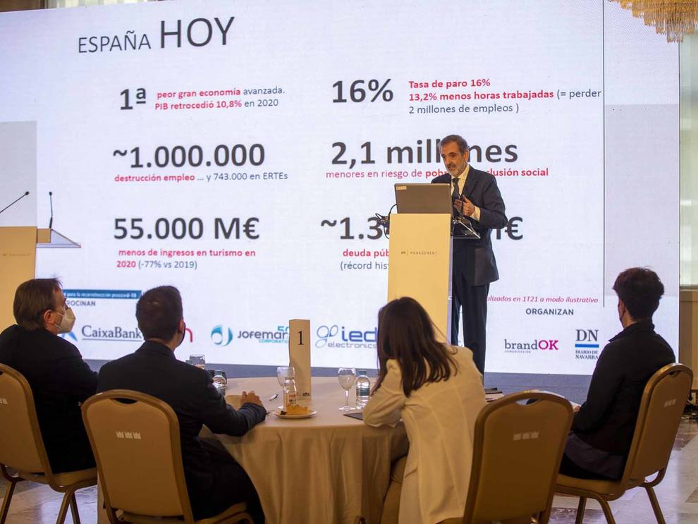 Fotos de los Desayunos de Trabajo DN Management con Luis Miguel Gilpérez