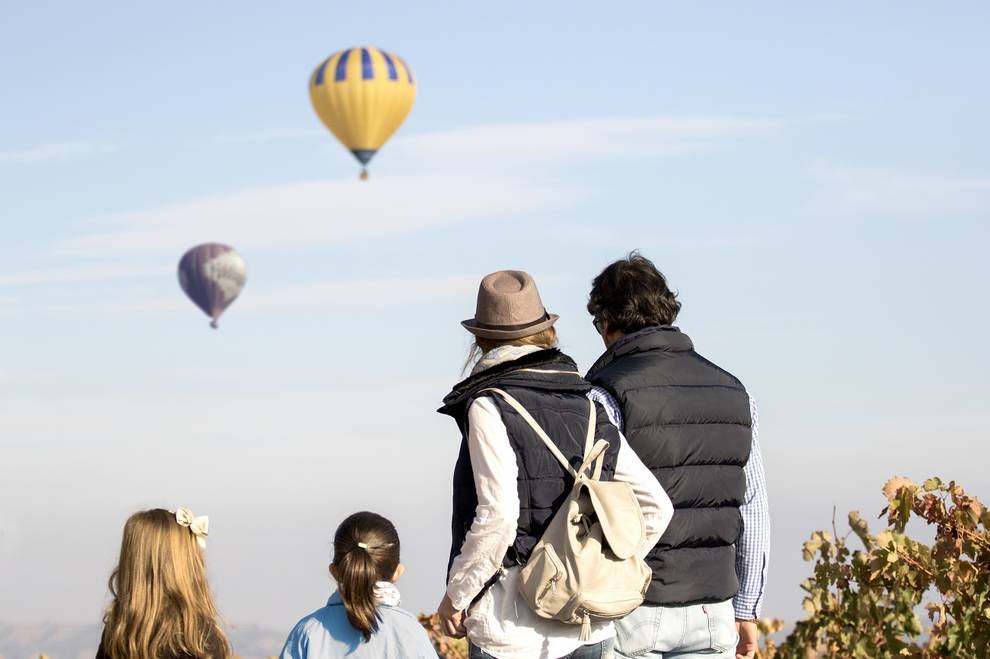 Fotografía globos turismo La Rioja