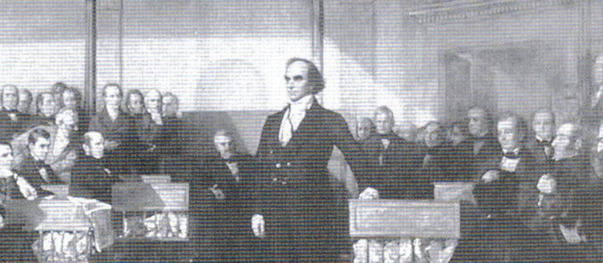 Van Buren contra el póker de candidatos del Partido Whig (1836)