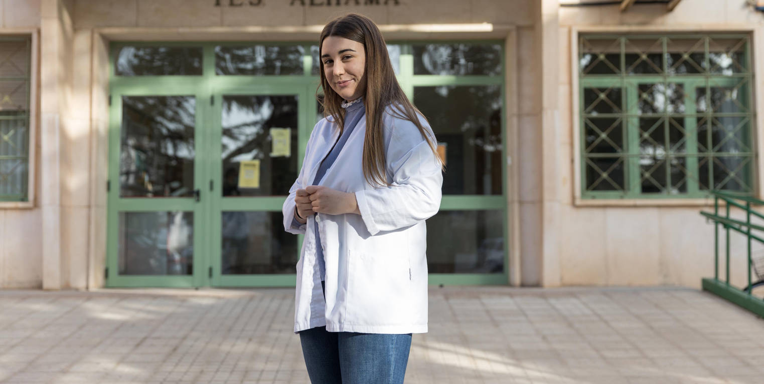 Laura Arellano Atienza, estudiante del IES Alhama de Corella.
