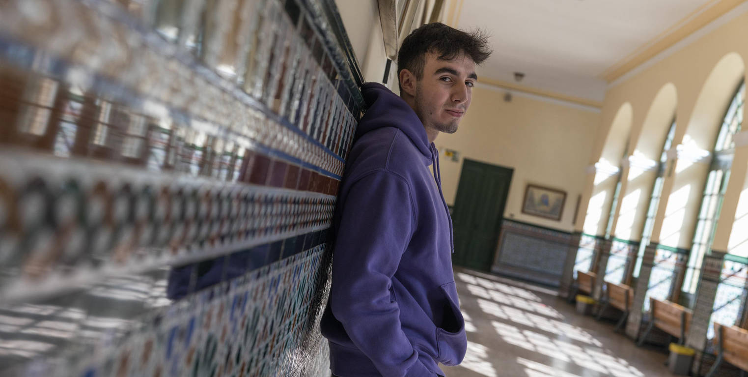 Jesús Delgado González, estudiante del colegio San Fransico Javier (Jesuitas) de Tudela.